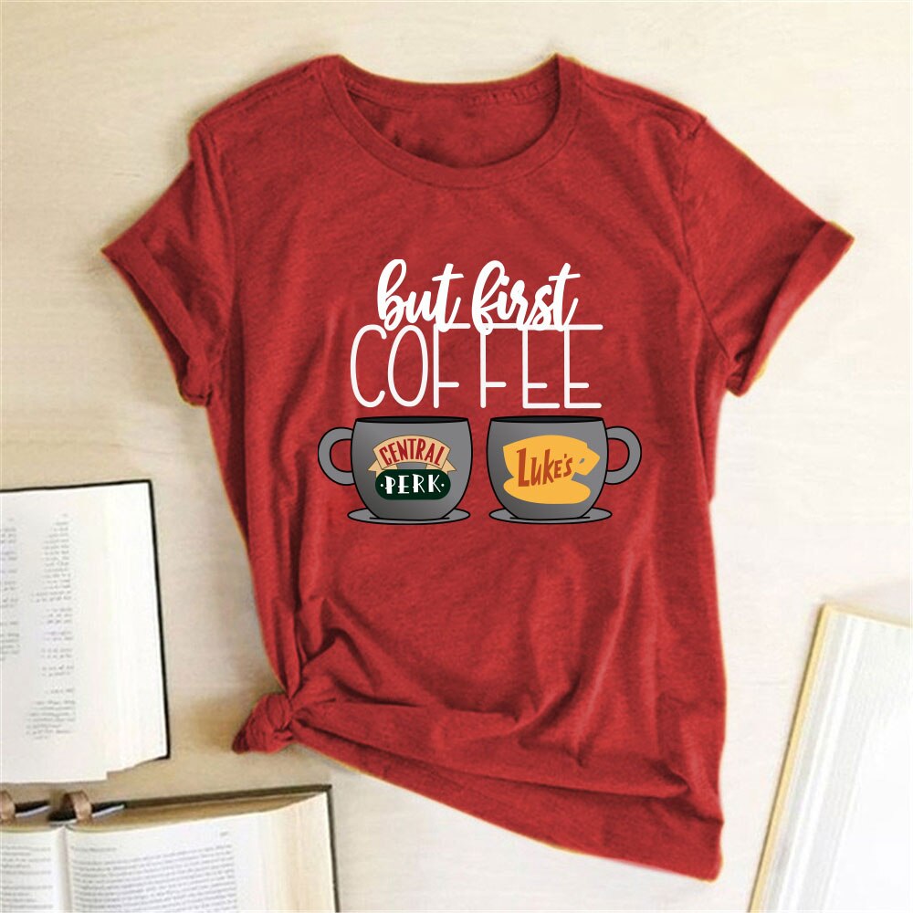 Coffee Printing Tshirt