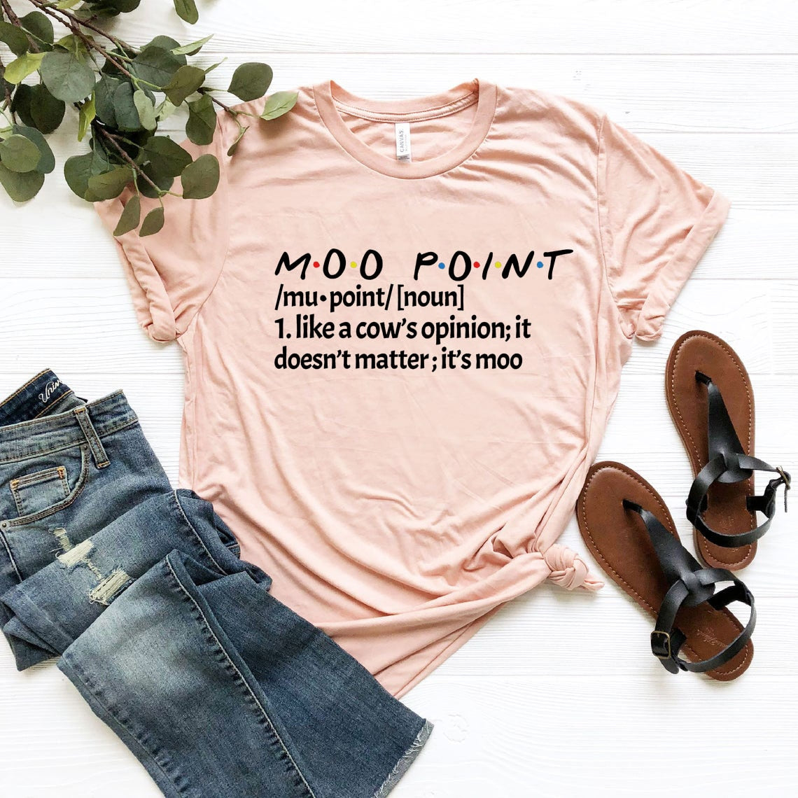 Moo Point  T-shirt