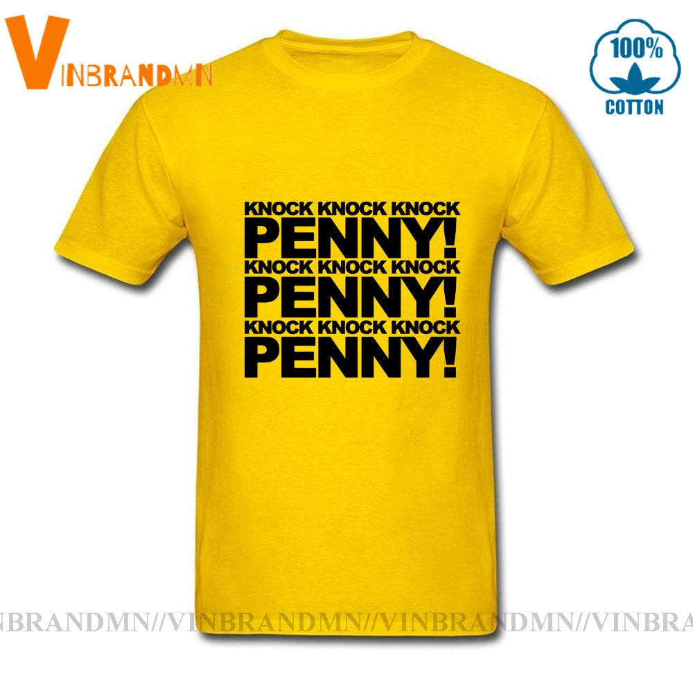 penny sheldon's knock t-shirt