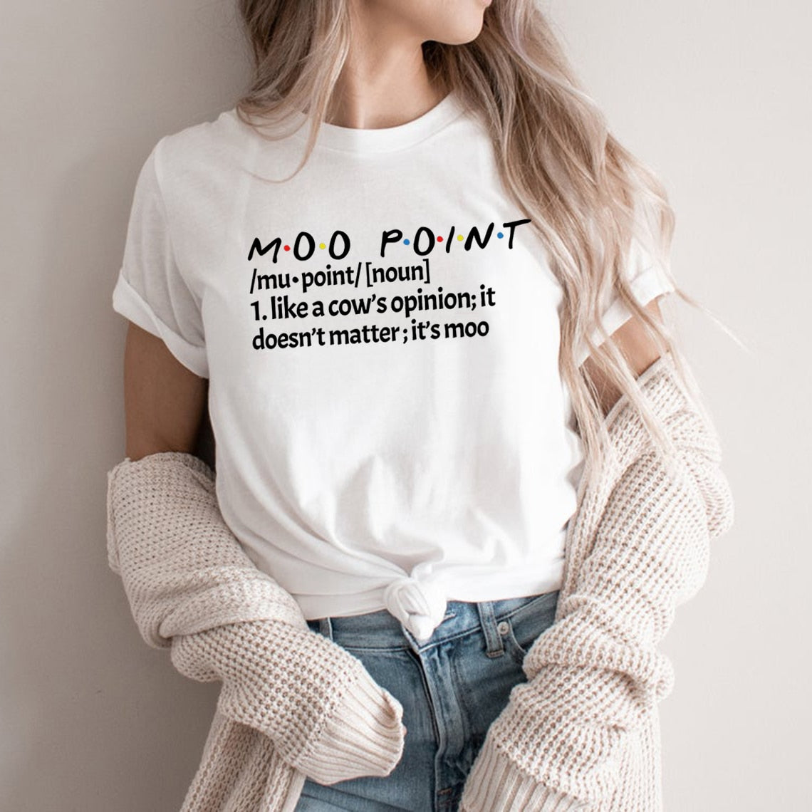 Moo Point  T-shirt