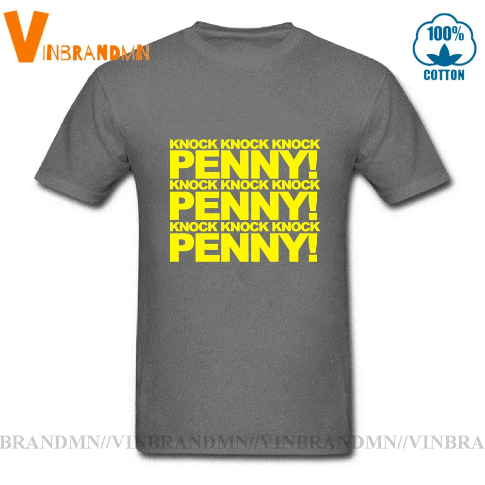 penny sheldon's knock t-shirt