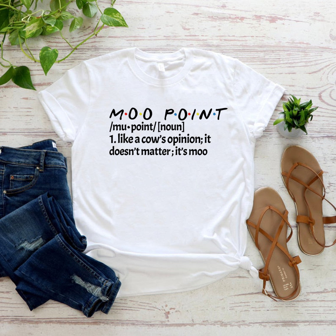 Moo Point  T-shirt