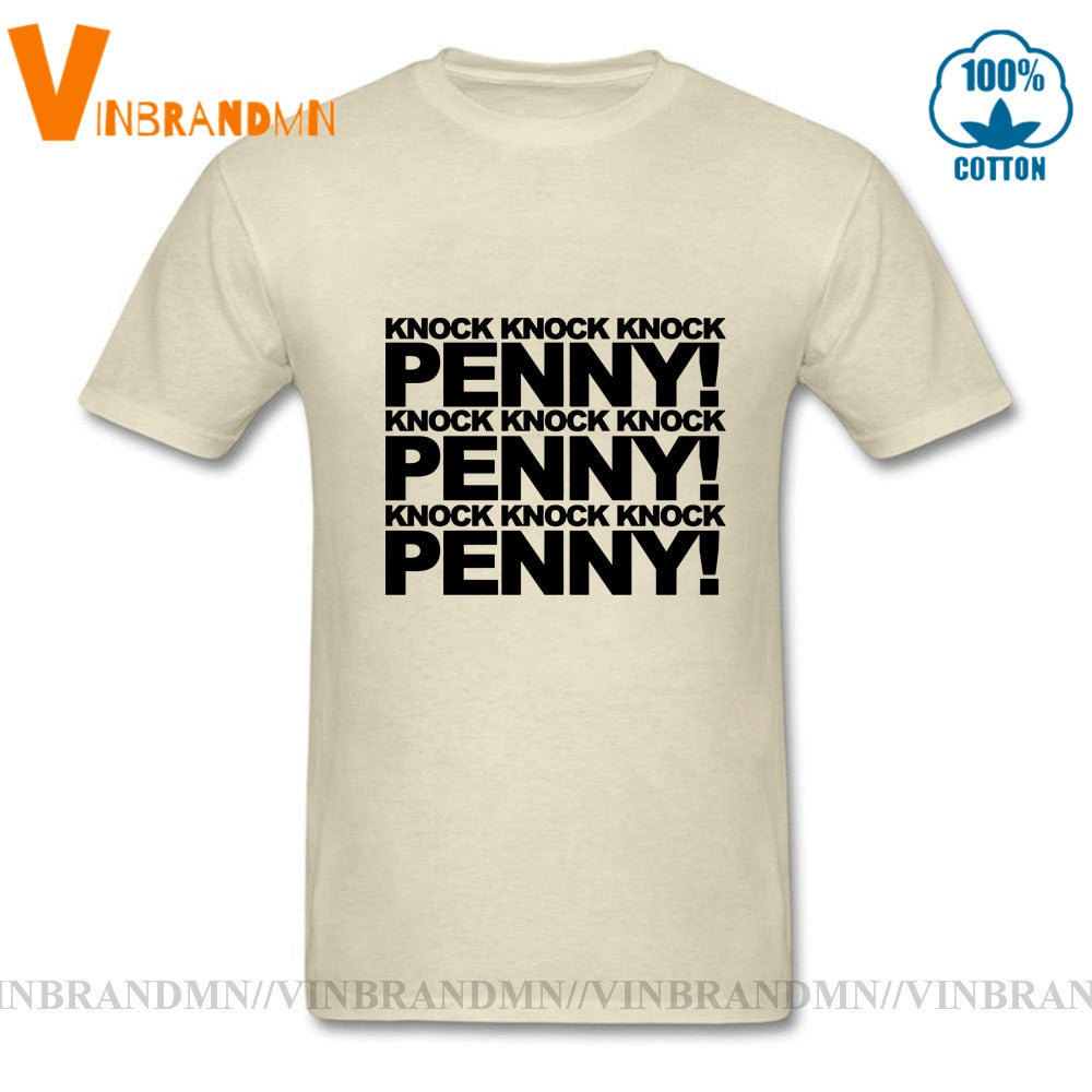 penny sheldon's knock t-shirt