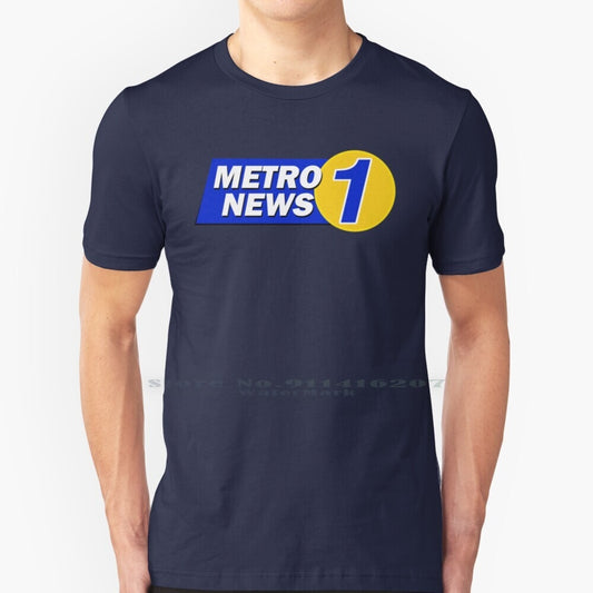 Metro News 1  T Shirt 100% Pure Cotton