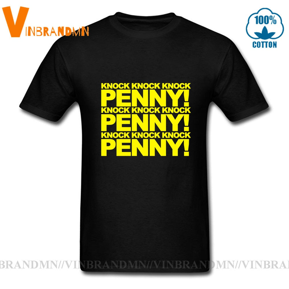 penny sheldon's knock t-shirt