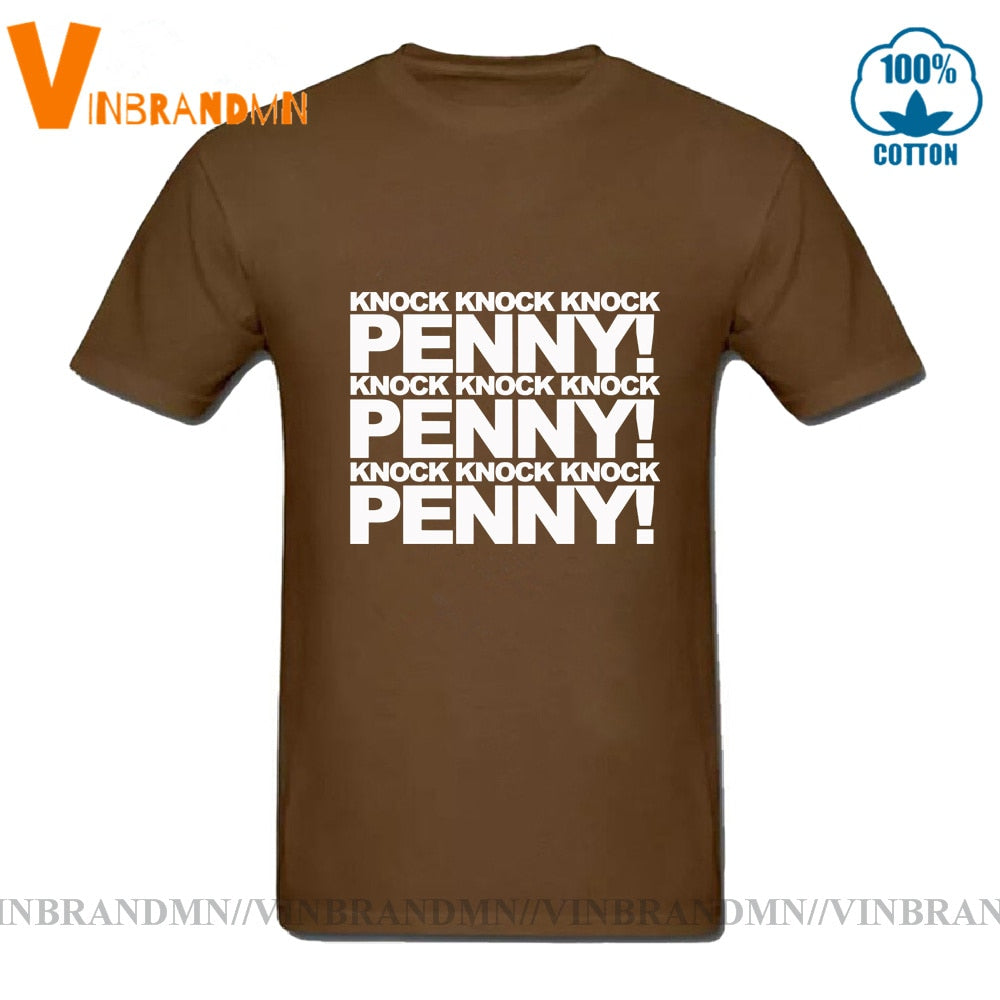 penny sheldon's knock t-shirt