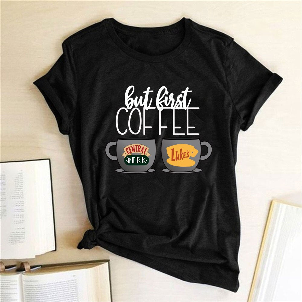 Coffee Printing Tshirt