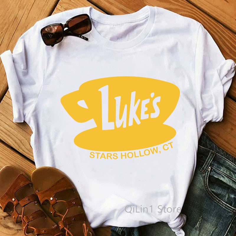 Luke's Stars Hollow Graphic T Shirt