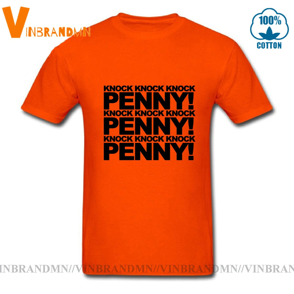 penny sheldon's knock t-shirt