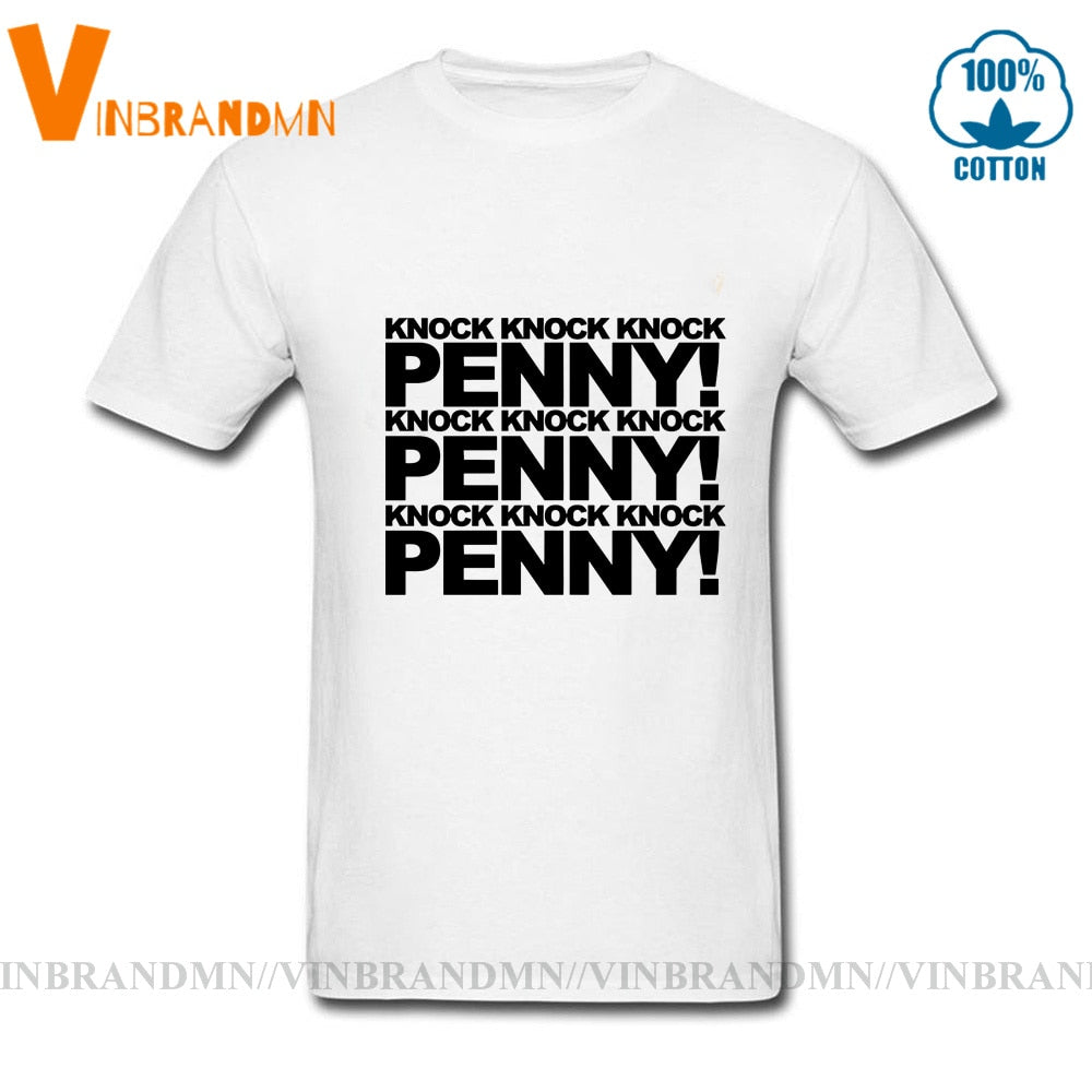 penny sheldon's knock t-shirt