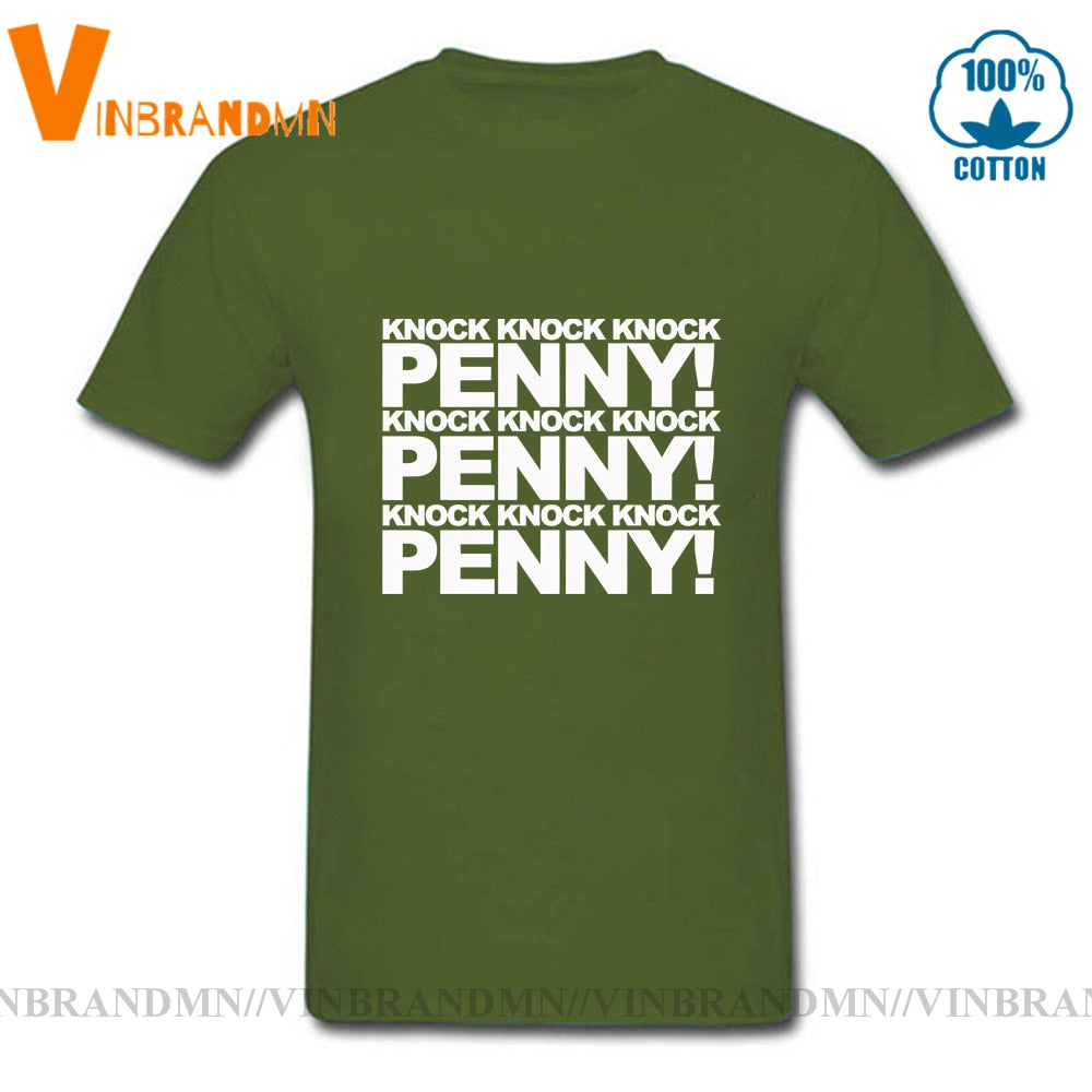 penny sheldon's knock t-shirt