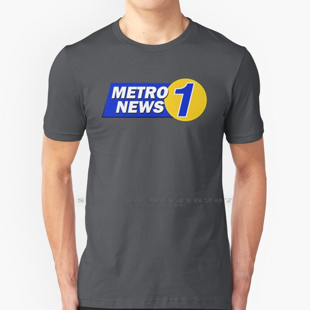 Metro News 1  T Shirt 100% Pure Cotton