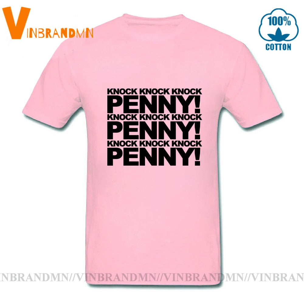 penny sheldon's knock t-shirt