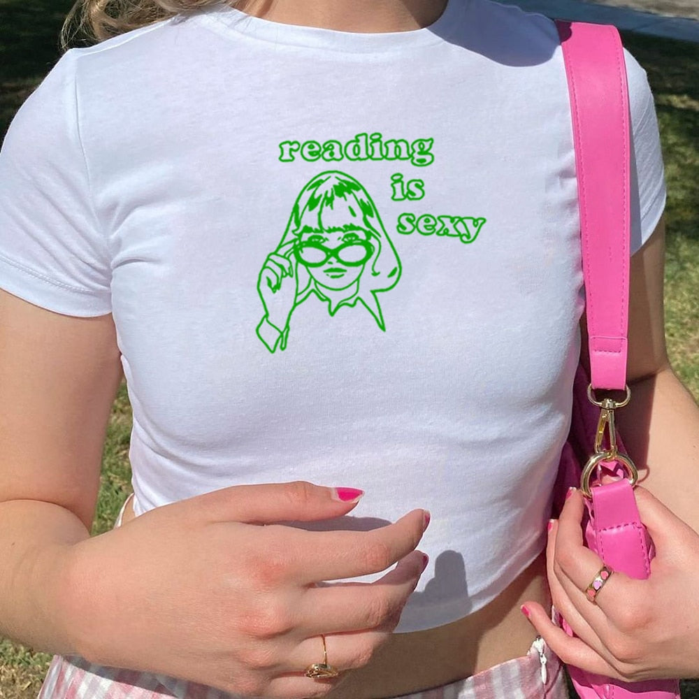 Reading Is Sexy Crop Top