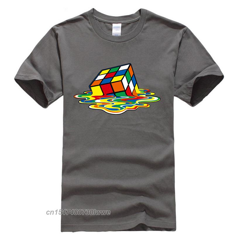 Magic Square Printing Crew Neck T-Shirt