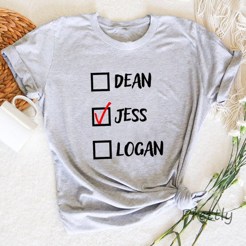 Team Dean Jess T Shirt