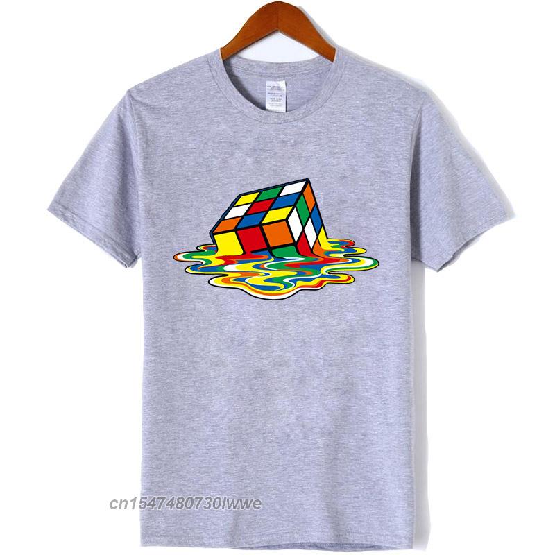 Magic Square Printing Crew Neck T-Shirt