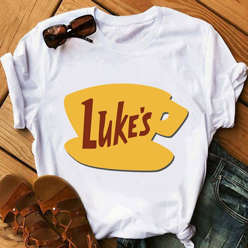 Luke'S Diner But First Coffee  Tshirt