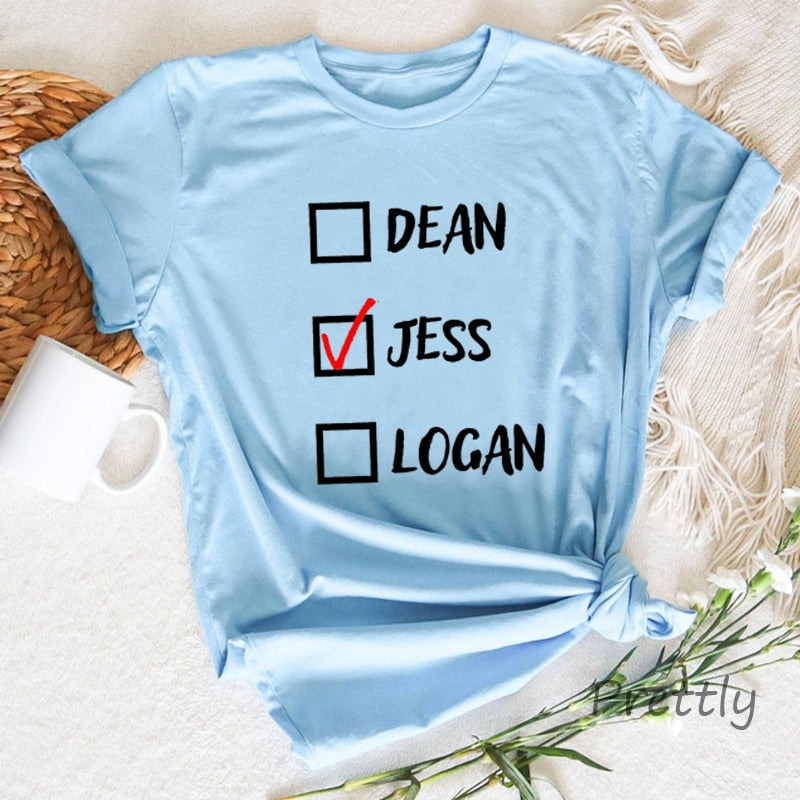 Team Dean Jess T Shirt