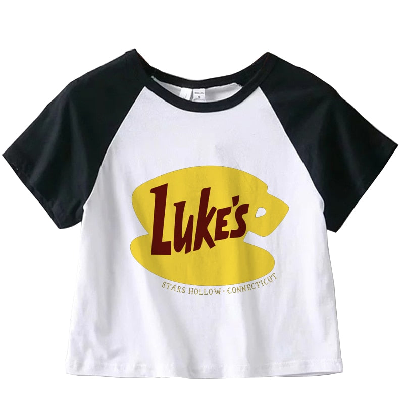 Luke's Coffee Crop Top