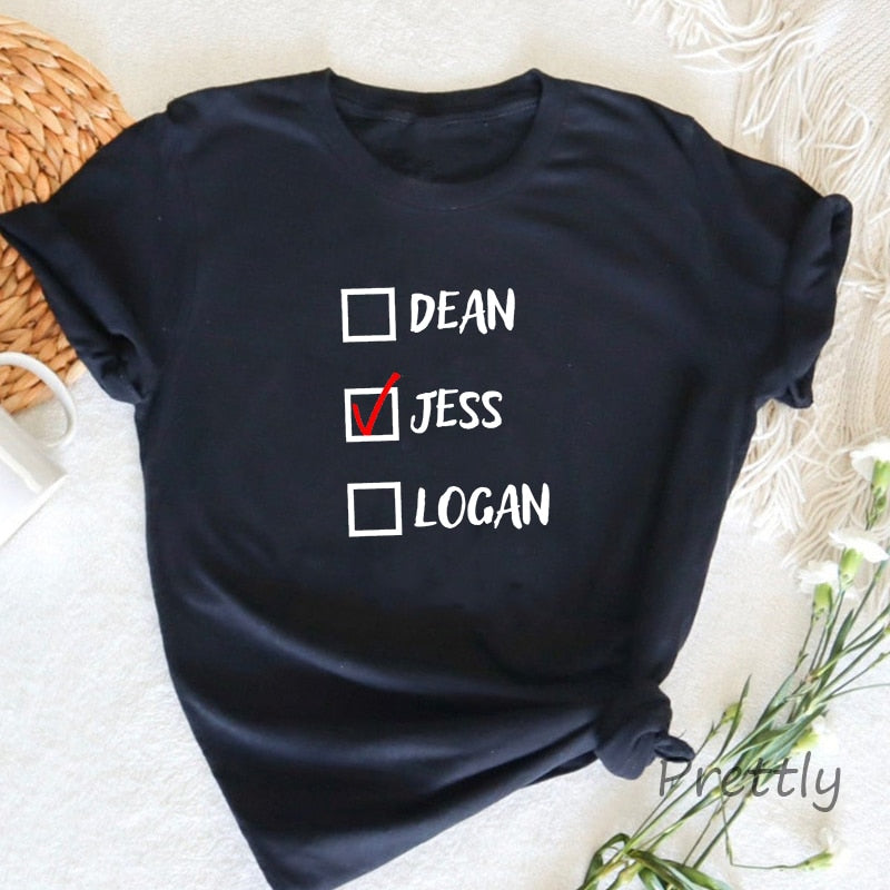 Team Dean Jess T Shirt