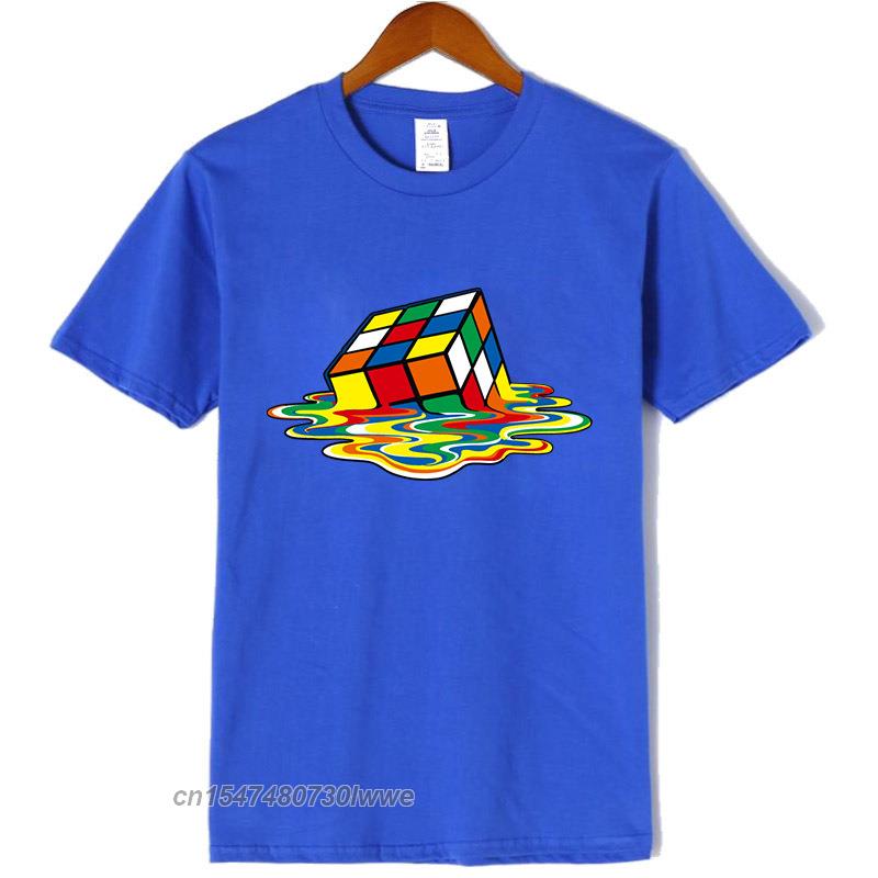 Magic Square Printing Crew Neck T-Shirt