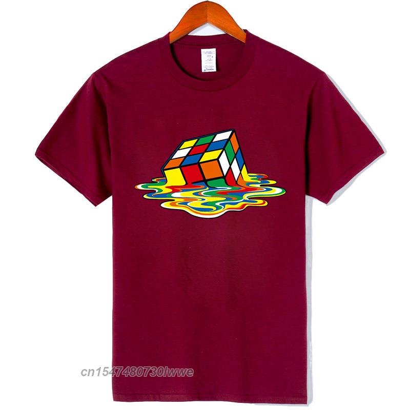 Magic Square Printing Crew Neck T-Shirt