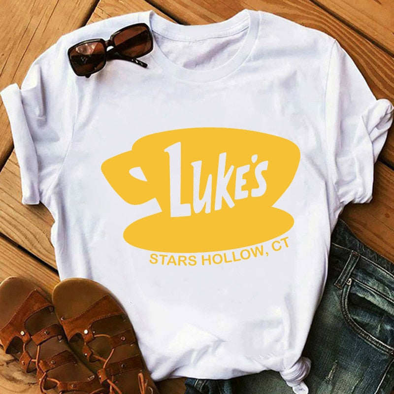 Luke'S Diner But First Coffee  Tshirt