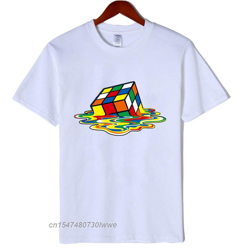 Magic Square Printing Crew Neck T-Shirt