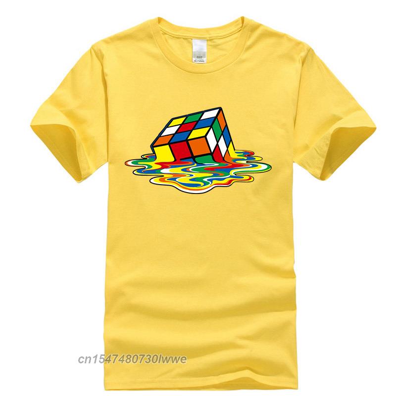 Magic Square Printing Crew Neck T-Shirt