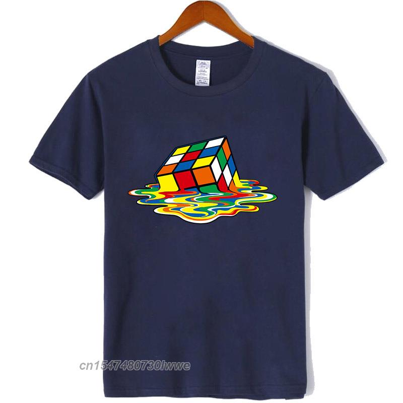 Magic Square Printing Crew Neck T-Shirt