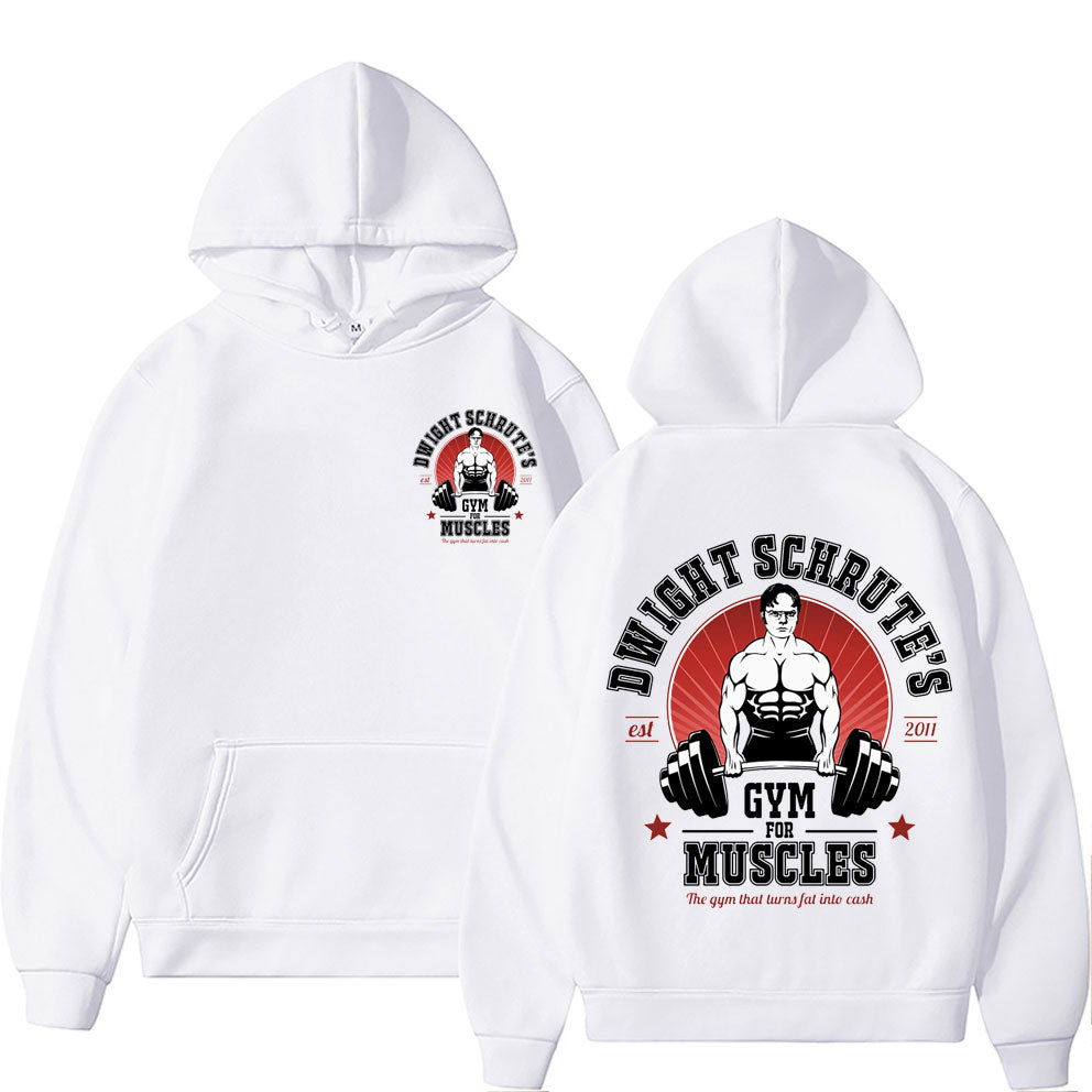 Powerhouse Gym Geek Double Sided Printed Unisex  Hoodie