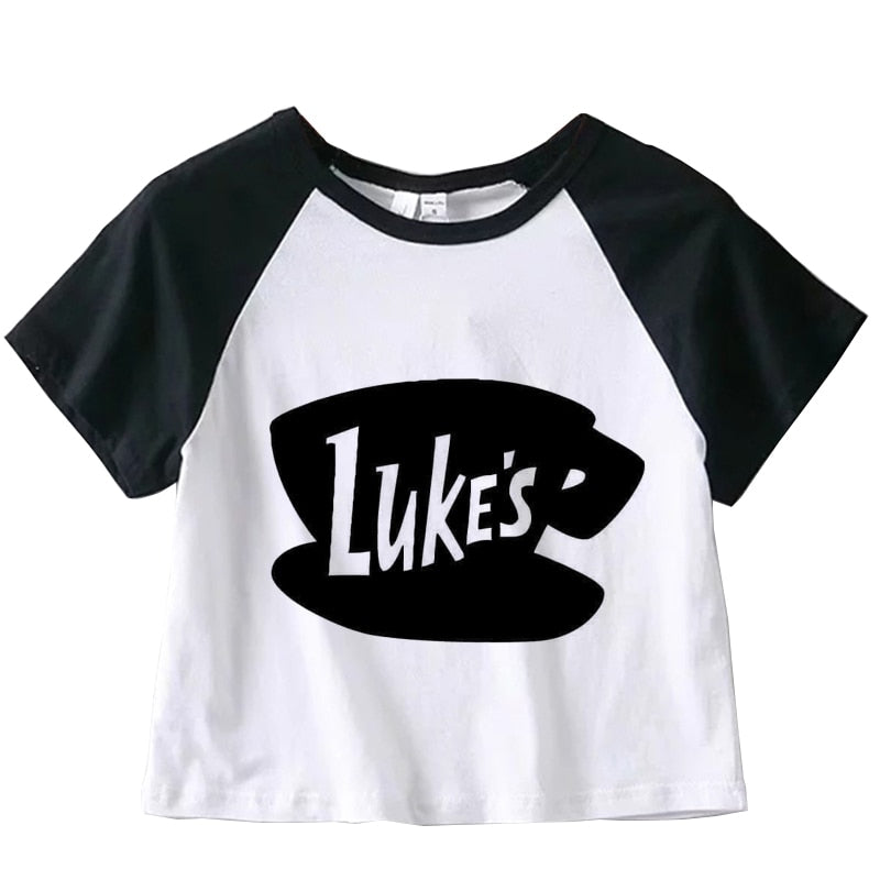 Luke's Coffee Crop Top