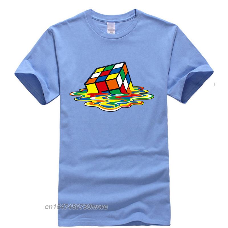 Magic Square Printing Crew Neck T-Shirt