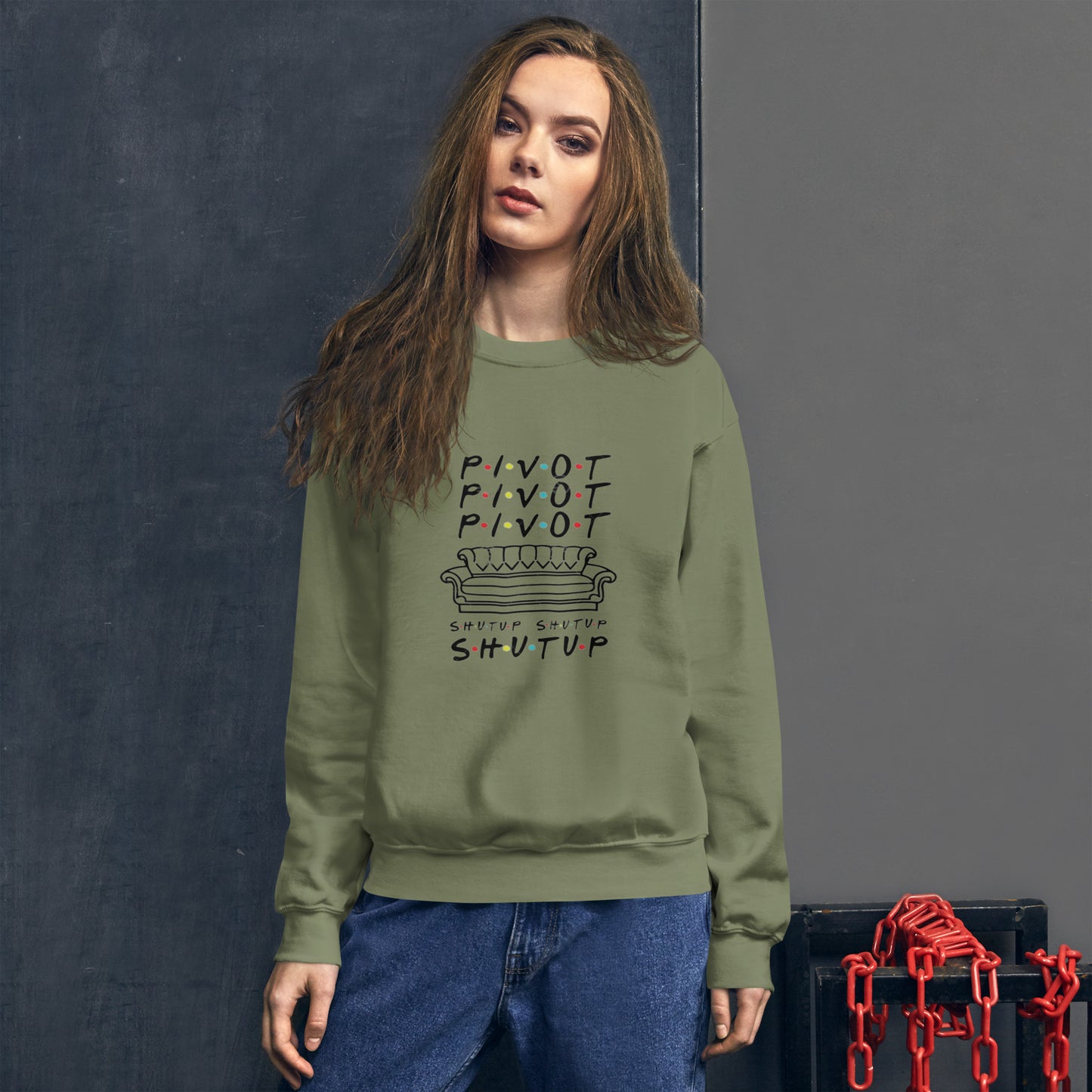 Pivot Pivot Shutup Unisex Sweatshirt