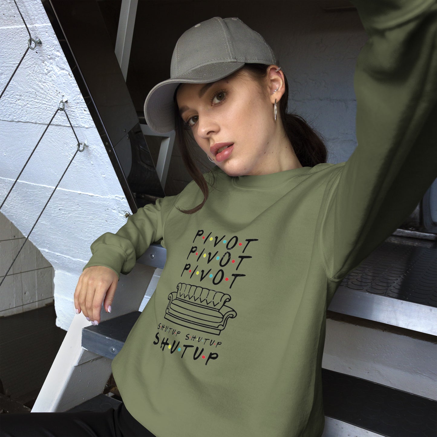 Pivot Pivot Shutup Unisex Sweatshirt