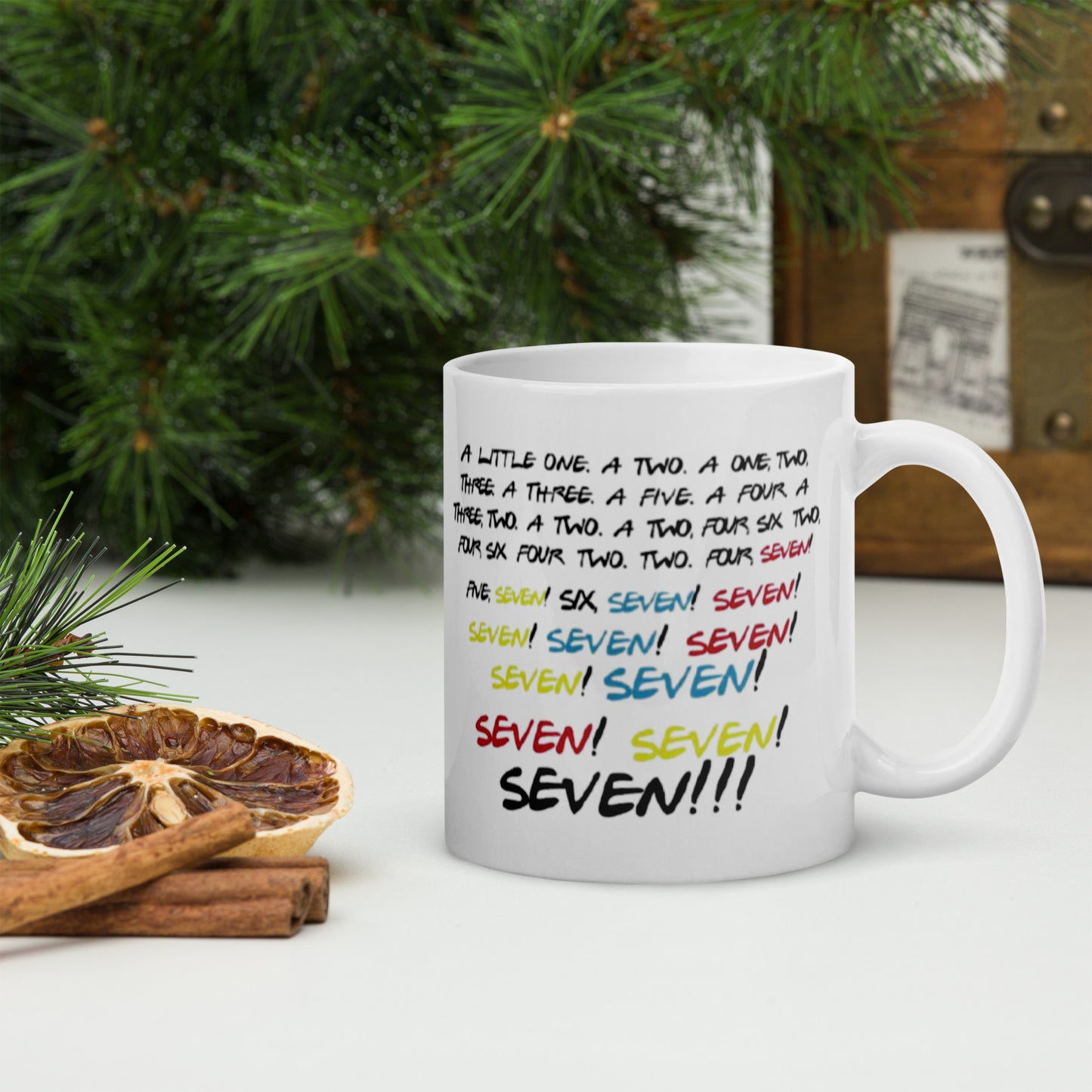 Seven! Seven! mug