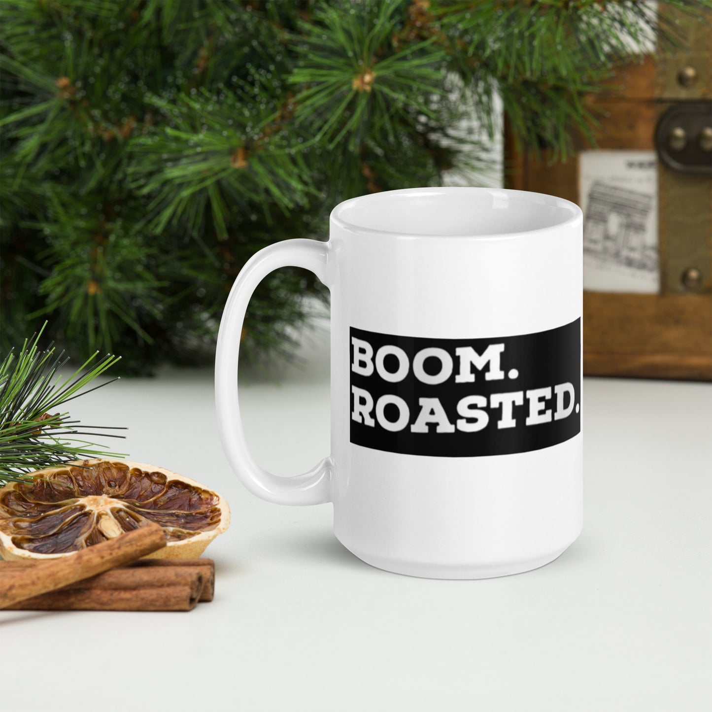 Boom Roasted  mug